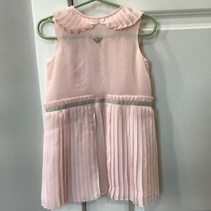 armani baby dresses